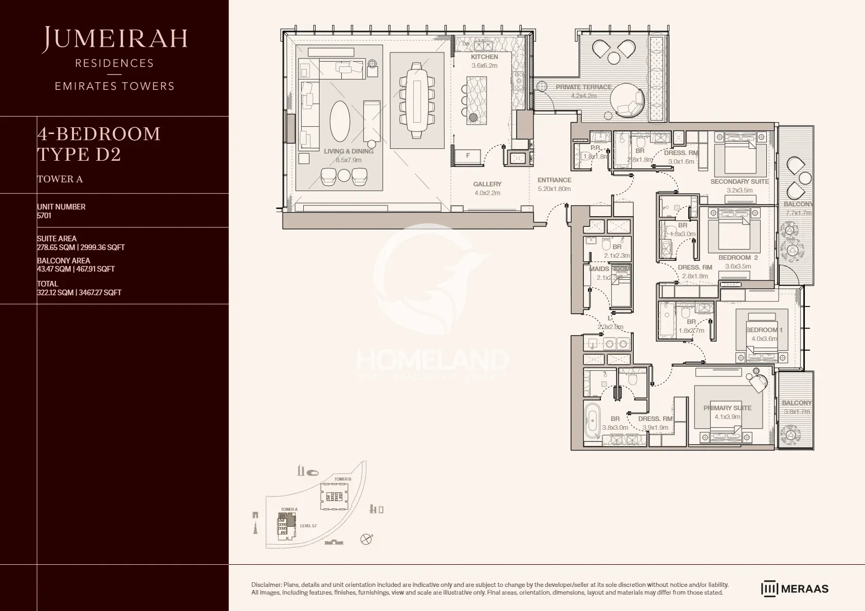 4 BR Type D2